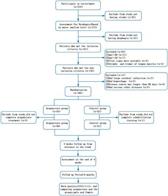 Effect of acupuncture on post-stroke dysphagia: a randomized controlled trial